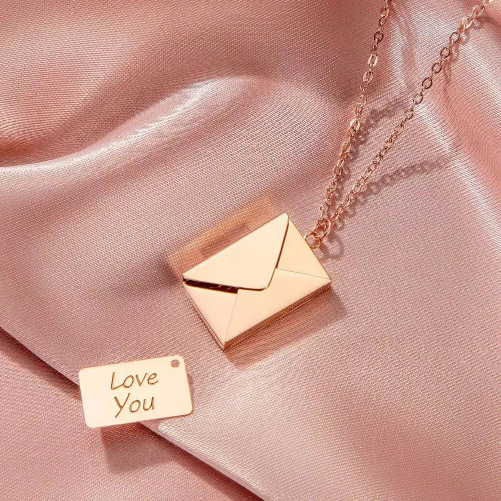 I love You💖 Love Letter Necklace