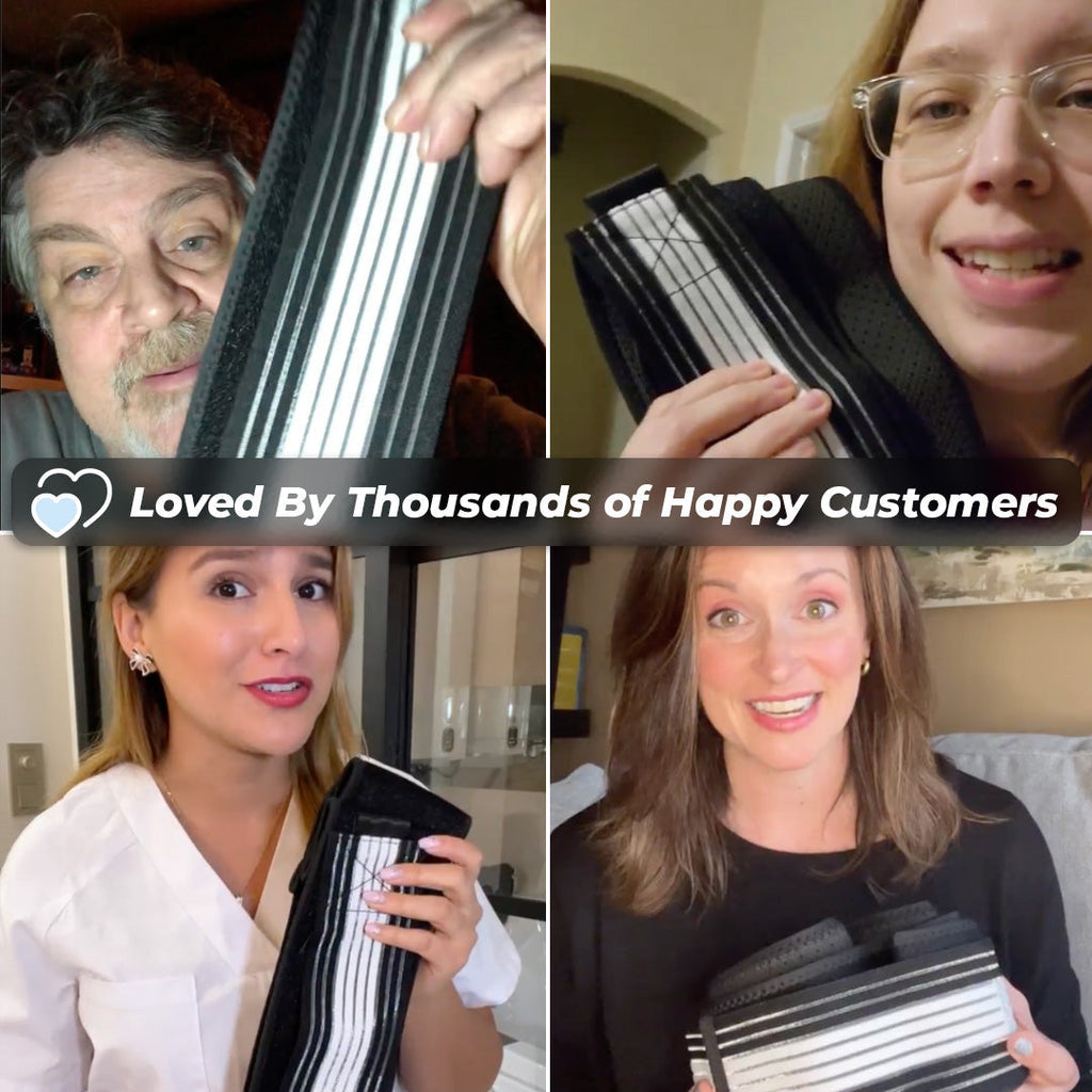 ELITEPRO™ Flexi Pain Relief Back Belt - Relieves Lower Back Pain, Sciatica pain, Improves Posture, Improves Sleep : Medically Approved ✅