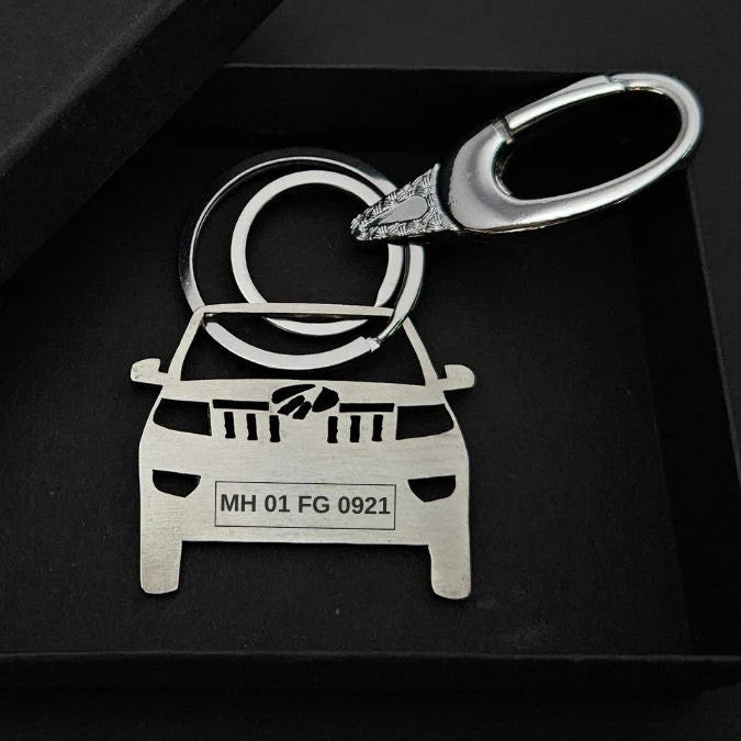 Car Personalized Car Keychain