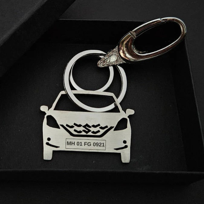 Car Personalized Car Keychain