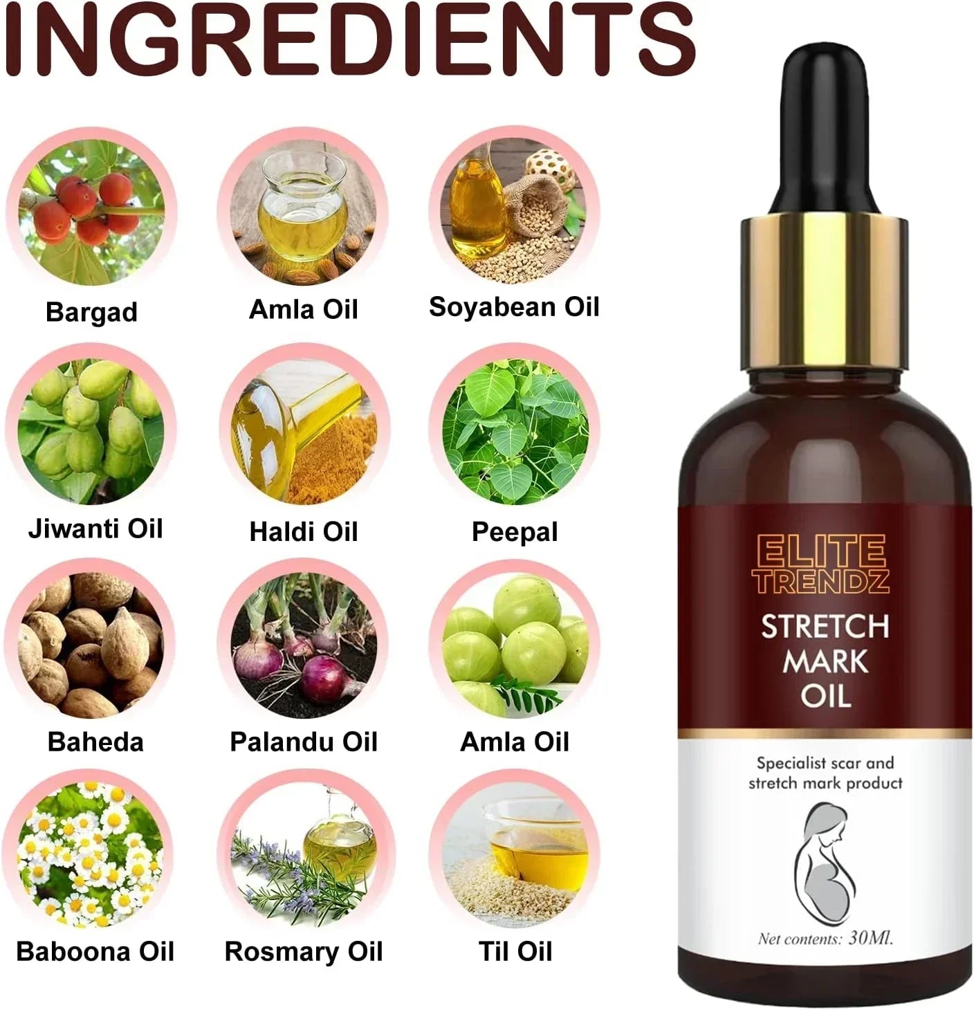 ELITEPRO™ Stretch Marks Removal Oil