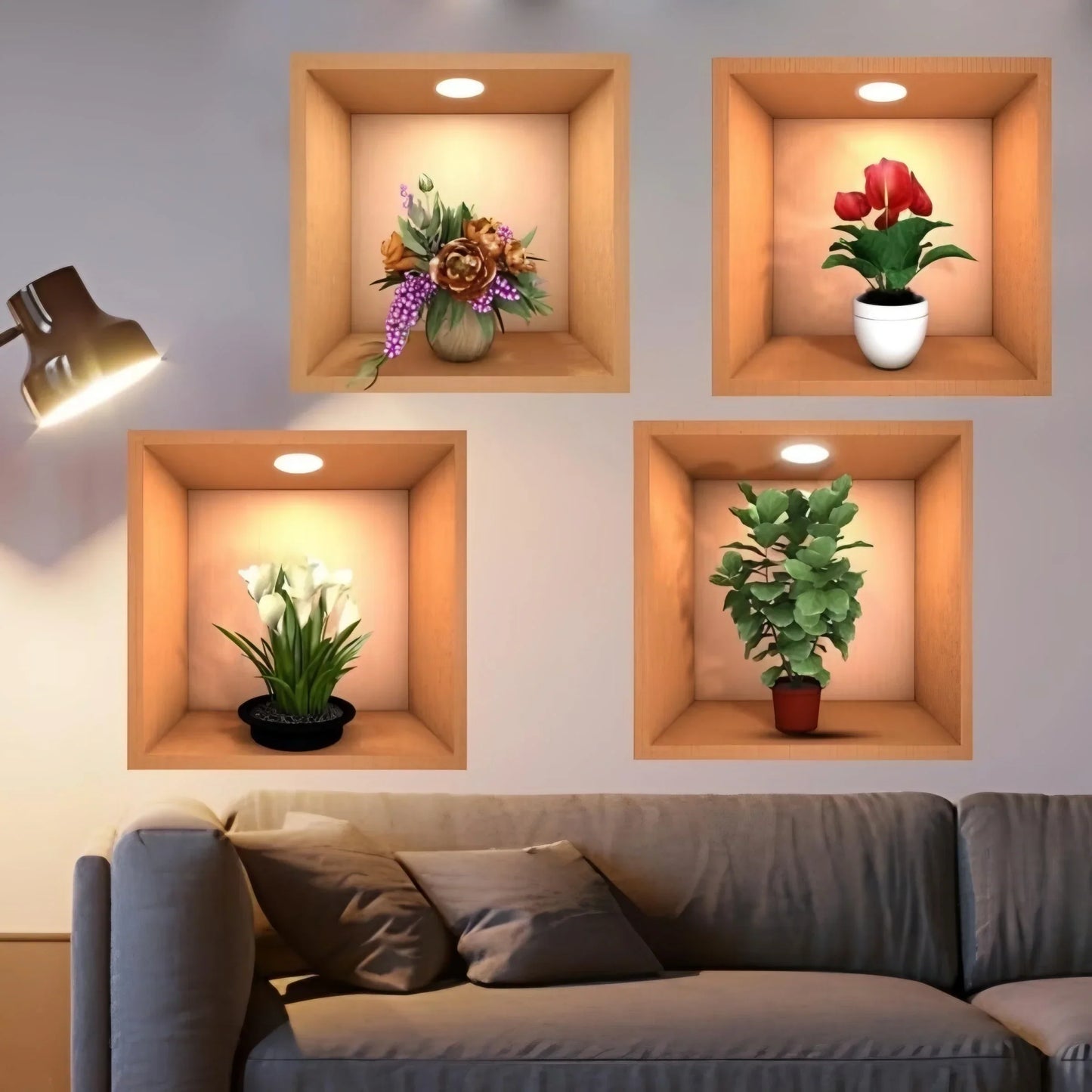 ELITEPRO™ 3D Wall Decor Stickers: Luxury Meets Affordability