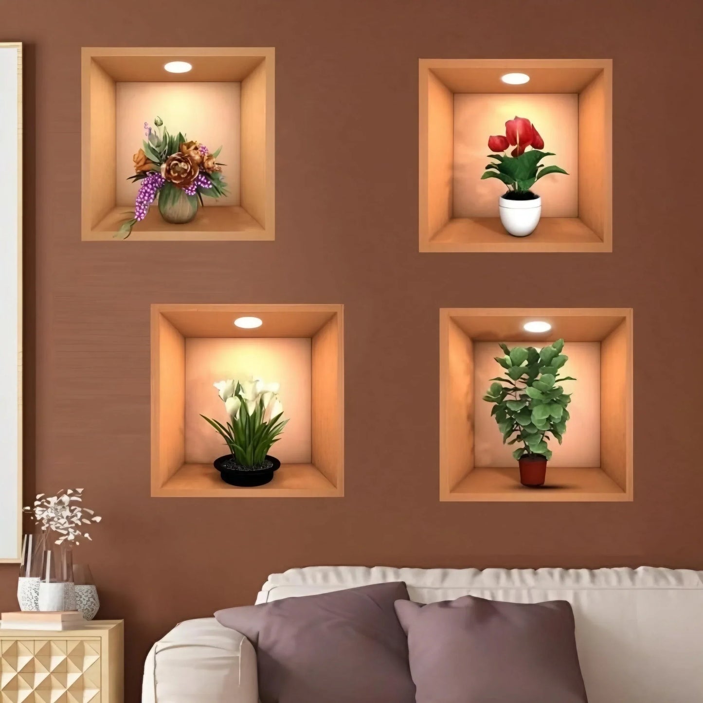 ELITEPRO™ 3D Wall Decor Stickers: Luxury Meets Affordability