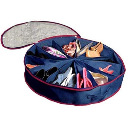 ELITEPRO™ PREMIUM SHOE ORGANIZER: 12 DIVIDED SECTIONS FOR SHOE STORAGE