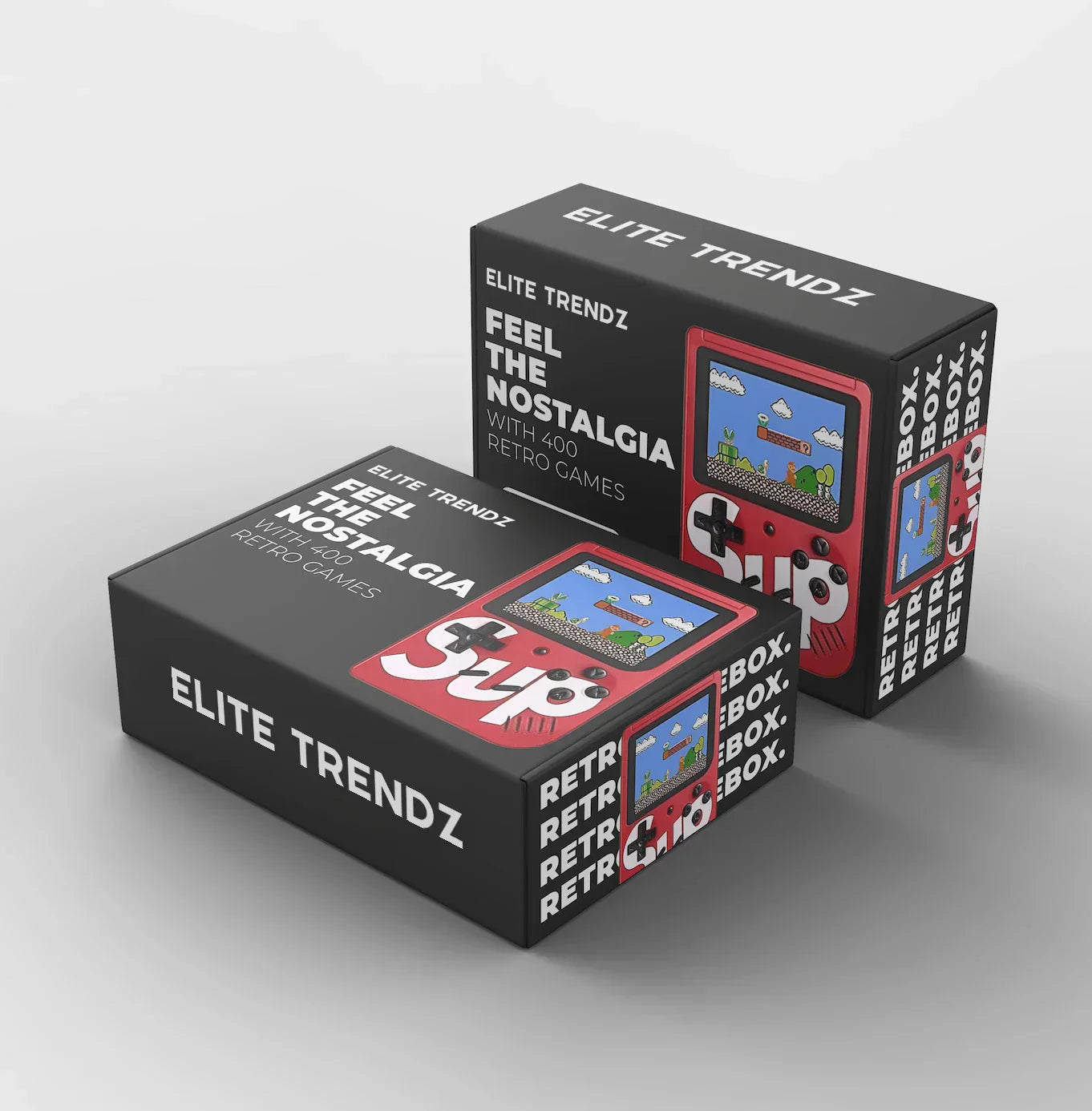 Elite 400 Games in 1 Retro Game Box With Remote and TV connection Option