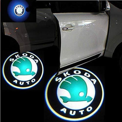 Wireless LED Car Adhesive Door Logo Projector : Make Your Ride More Luxurious🚗