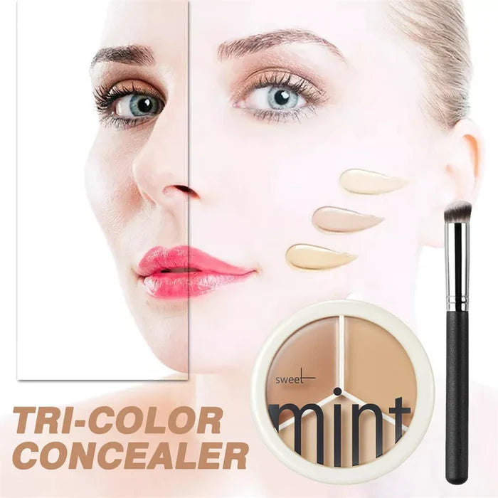 ELITEPRO™ Tri-Color Concealer - Moisturizing & Long-lasting