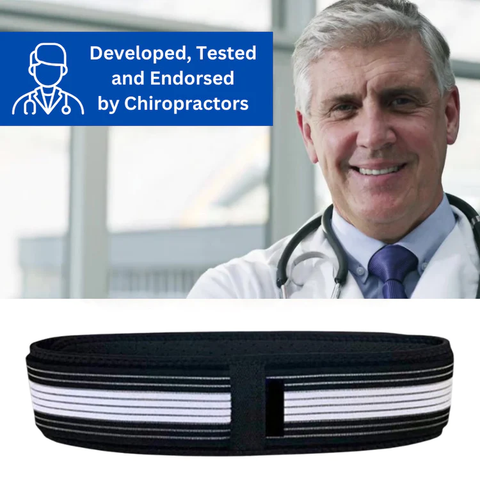 ELITEPRO™ Flexi Pain Relief Back Belt - Relieves Lower Back Pain, Sciatica pain, Improves Posture, Improves Sleep : Medically Approved ✅