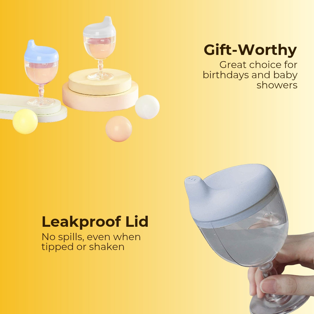 Baby Drinking Cup with Free Baby Feeder Spoon Bottle