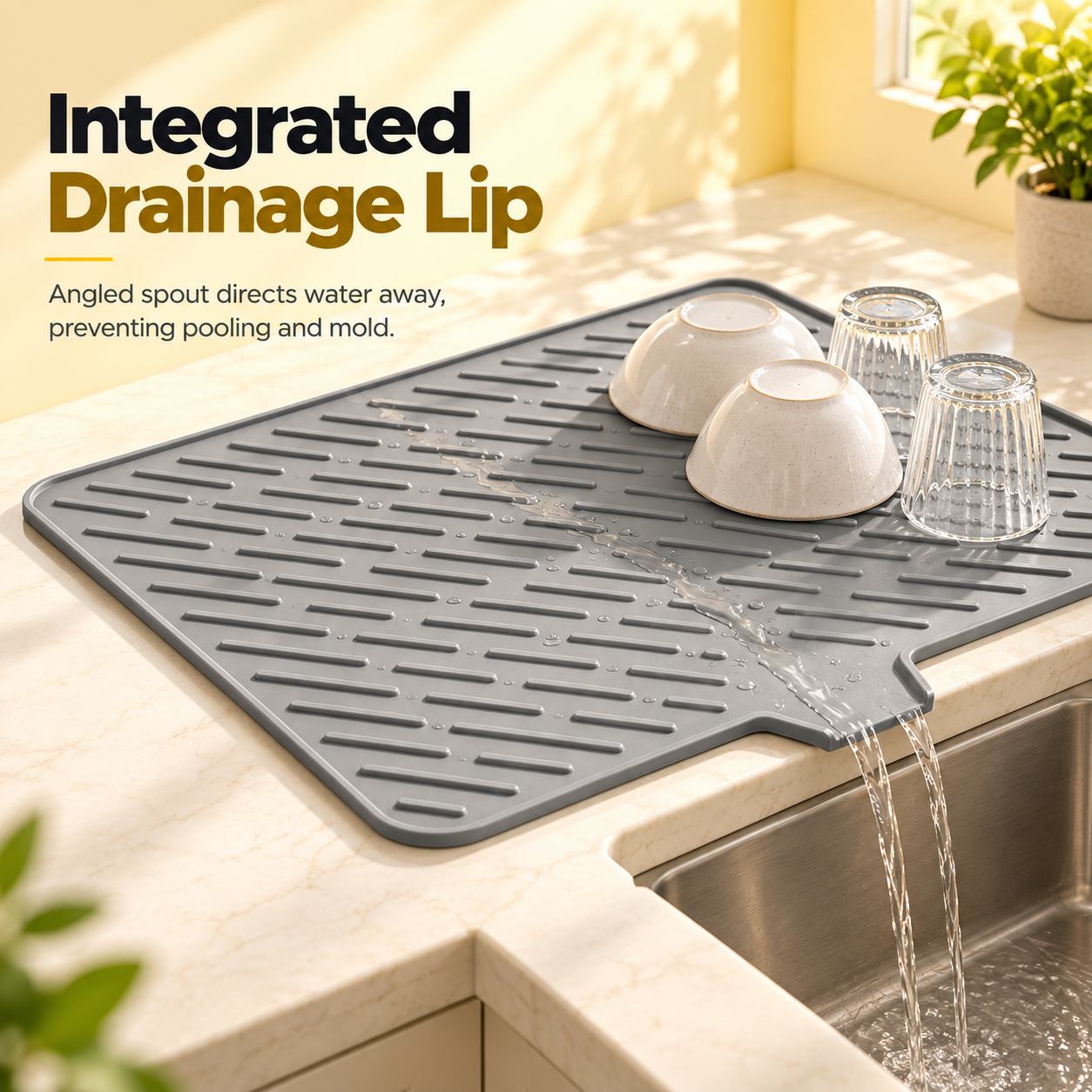 Elite Silicone Kitchen Drying Mat