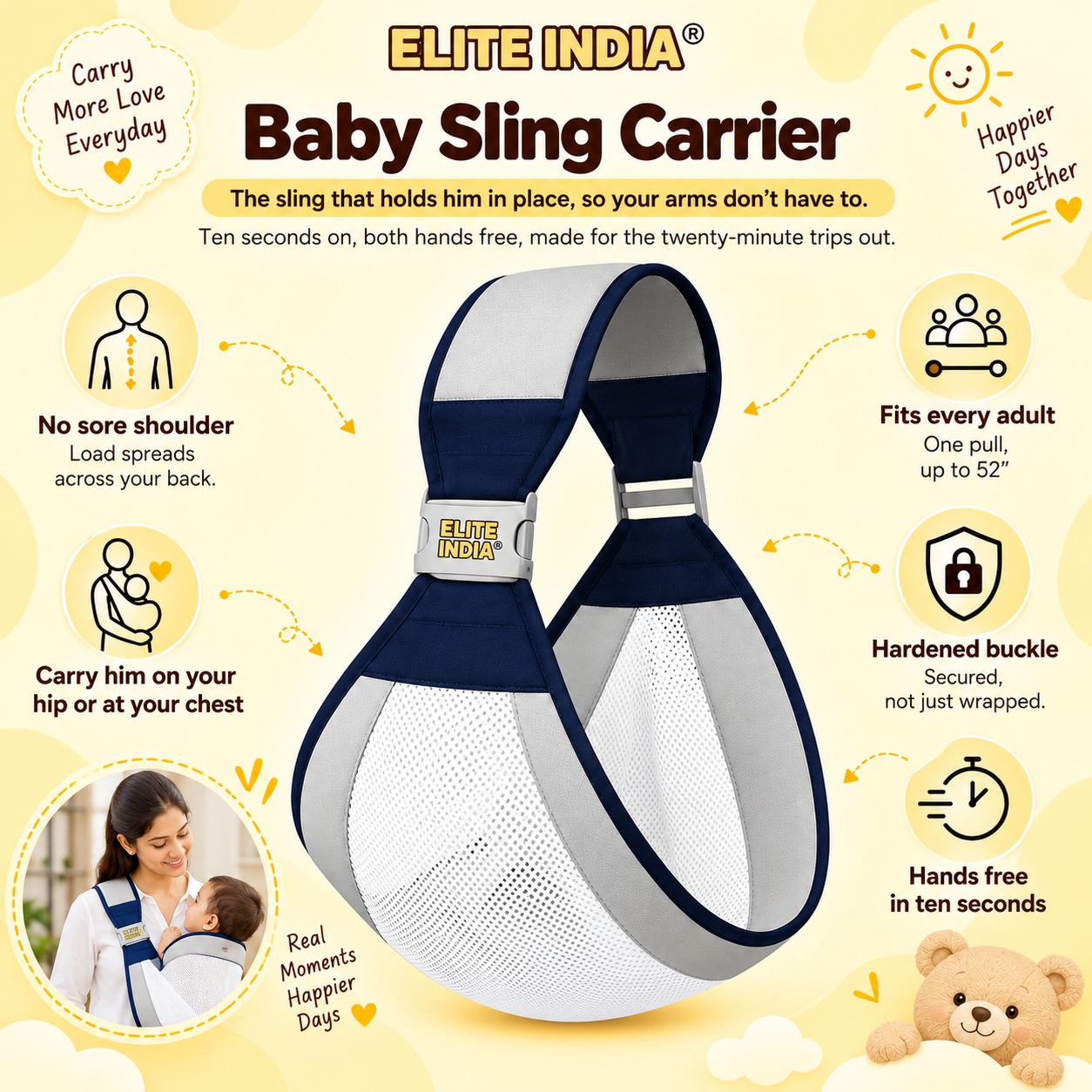 Baby Sling Carrier