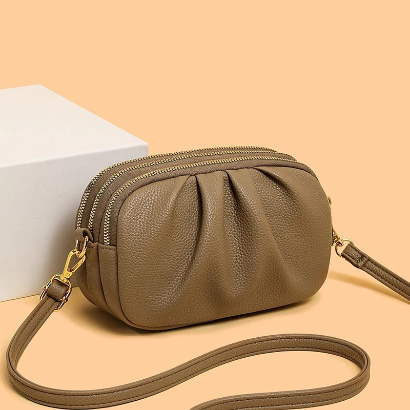 Soft Leather Women Handbag with FREE Elegant Woman’s Styling Guide eBook