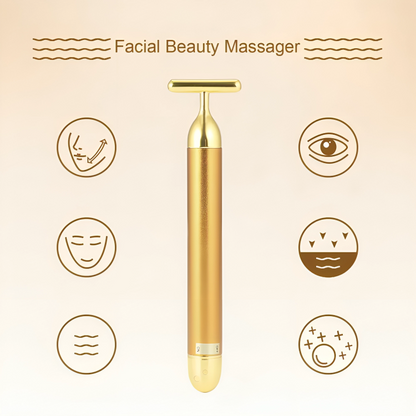 ELITEPRO™ 24K Gold Electric Facial Massage Roller