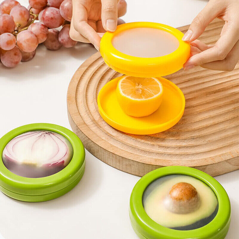 ELITEPRO™ Silicon Fruit & Veggie Storage Containers (Pack of 4)